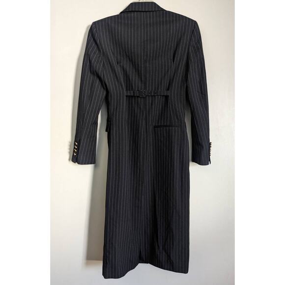Zara Campaign Collection Special Edition Pinstripe Dress Jacket Coat, Size Small - Picture 7 of 11